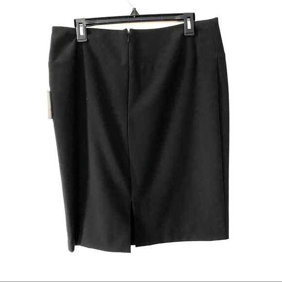 Black Ellen Tracy Straight Skirt - Picture 3 of 4